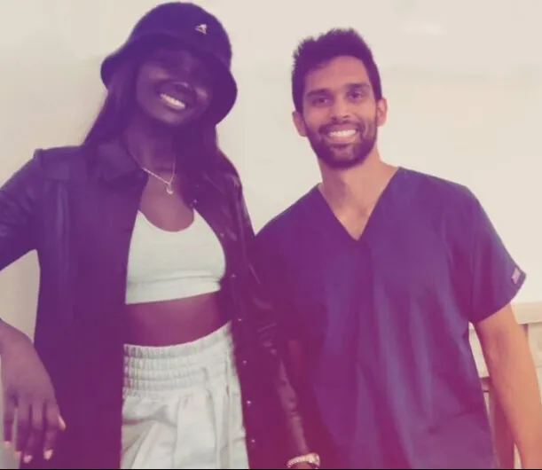 Duckie Thot with Dr Sahil Patel